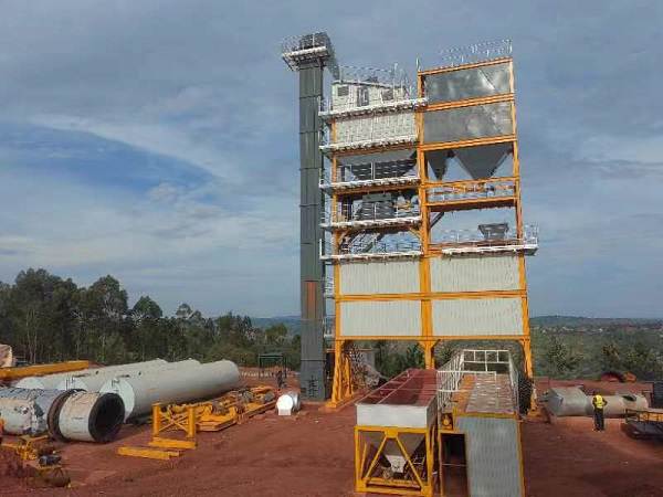 Key points of the power-on test run of the asphalt mixing plant_1